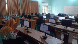Pelaksanaan Simulasi ANBK di SMK Negeri Jumantono